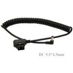 D-tap male to 5.5MM DC cable
