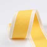 Stitched Edge Polyester Ribbon 6mm-40mm Poly Ribbon Rolls Green Red