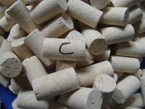 Wholesale C Grade 1+1 Wine Cork Stopper &amp; Champagne Cork 24*44MM with Fine Grain Agglomerated Cork Material from china suppliers
