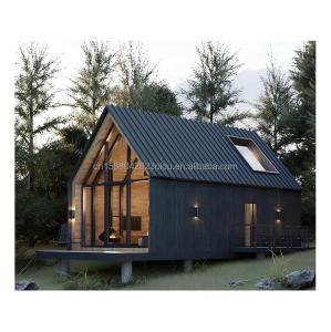 Wholesale Aluminum Alloy Windows Prefabricated Light Gauge Steel Container Building Modern Portable Home Triangular Design for Hotels from china suppliers