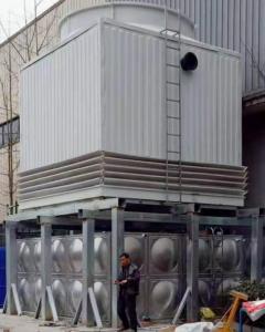 Wholesale Low Noisy Easy Operation Counter Flow Type Cooling Tower FRP Square / Round GRP from china suppliers