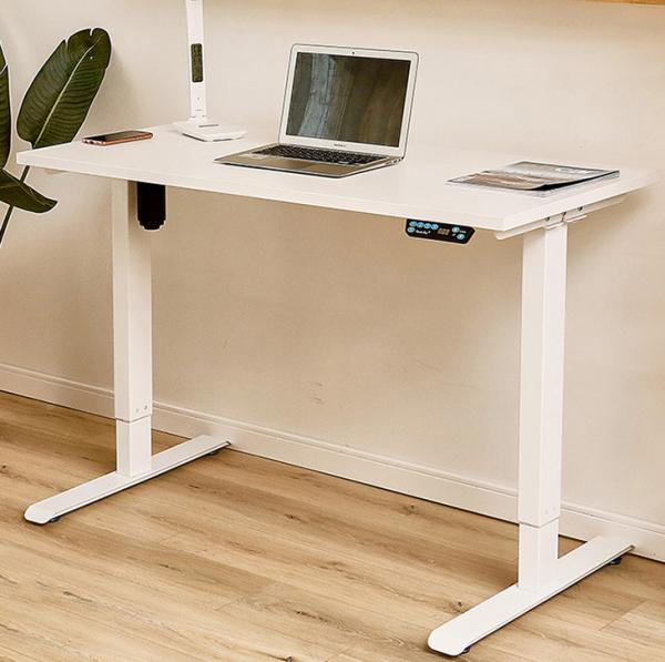 Electric Height Adjustable Desk Wooden Recording Studio Table for Girl Computer