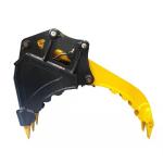 High Durable Q345B Steel Excavator Buckets YAKAI Digger Hydraulic Thumb