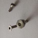 Customized Zinc Alloy Die Casting Zinc Alloy Screws / Nuts Zinc Plating Die