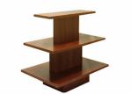 Customized Wooden Garments Shop Display With 20mm Thinckness Shelves