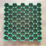 HDPE Black Green White Plastic Planting Grass Paver Grid for Parking Lot and