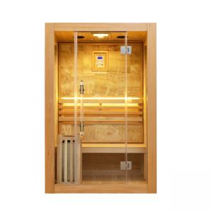 Wholesale 2 Person Red Cedar Steam Sauna Room Indoor Sauna House 6000w from china suppliers