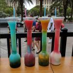 Novelty Long Neck Party Yard Cups Cold Drinking Plastic Slush Cup