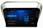 Ouchuangbo car audio dvd player androi 8.1 for Peugeot 301 Elisee 2013 with gps