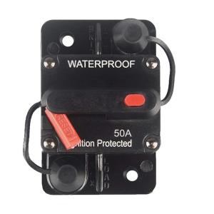 Wholesale Push to Reset Switch 50A Automotive Circuit Breakers Hi Amp 50 Amp 48V DC from china suppliers