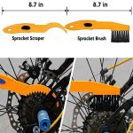 Bike Cleaning Kit (9pcs), Including Chain Cleaner for Cycling,Bicycle Clean