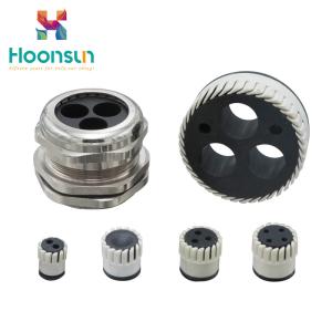 Wholesale Dustproof Waterproof Cable Gland M10 - M63 With Silicone Multiple Entry from china suppliers