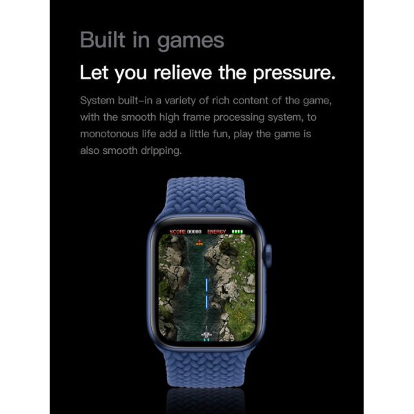 Rechargeable 2021 Hot Selling T500+Pro Series 6 Hiwatch Smart Watch With Rotate Button PK T500+ T500+ Plus W13 W26 HW12