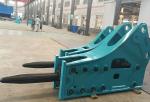 Right Angle Triangle Excavator Rock Hammer For 3 Ton Mini Excavator