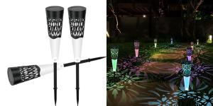 Wholesale Pattern Design Solar Powered Landscape Lights Multi Color Decor Light from china suppliers
