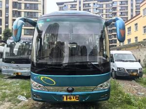 Wholesale Luxury Used Coach K6906 Blue A/C Diesel Engine Leaf 39 Seats Spring Suspension Long Distance from china suppliers