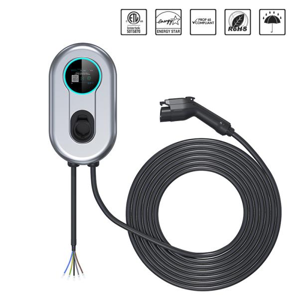 AC 240V Wallbox EV Charging Station 48A Level 2 Electric Vehicle EV Car Charger