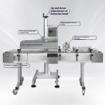 LGYF-2200 Automatic Induction Sealer Sealing Bottle Aluminum Foil Continuous