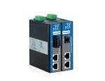 Full Gigabit Unmanaged Media Converter 3 Port 6 Gbps Switch Capacity