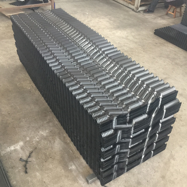 500mm Cooling Tower Fill Media Replacement Counter Flow Media PVC Fill Packs 6