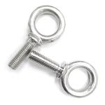 Stainless Steel Eye Bolt G279 Plain Finish Corrosion-Resistant for Lifting