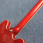 Hollow body jazz electric guitar rosewood fingerboard