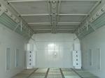 Commercial Automotive Paint Booths 6m With Water Base Paint 10KW