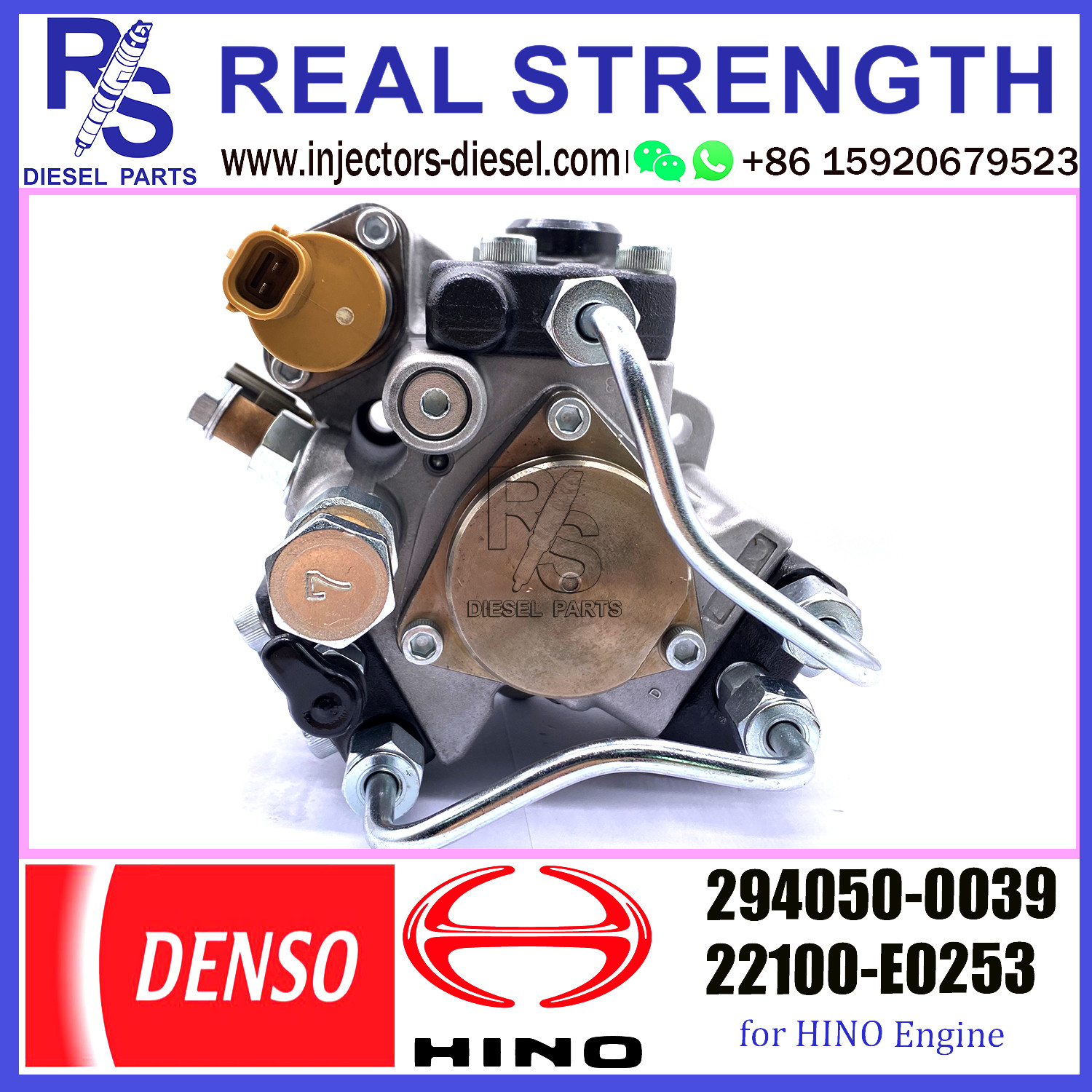 diesel engine Common Rail 294050-0030 294050-0039 per HINO J08E 22100-E0250 22100-E0251 22100-E0252 22100-E0253