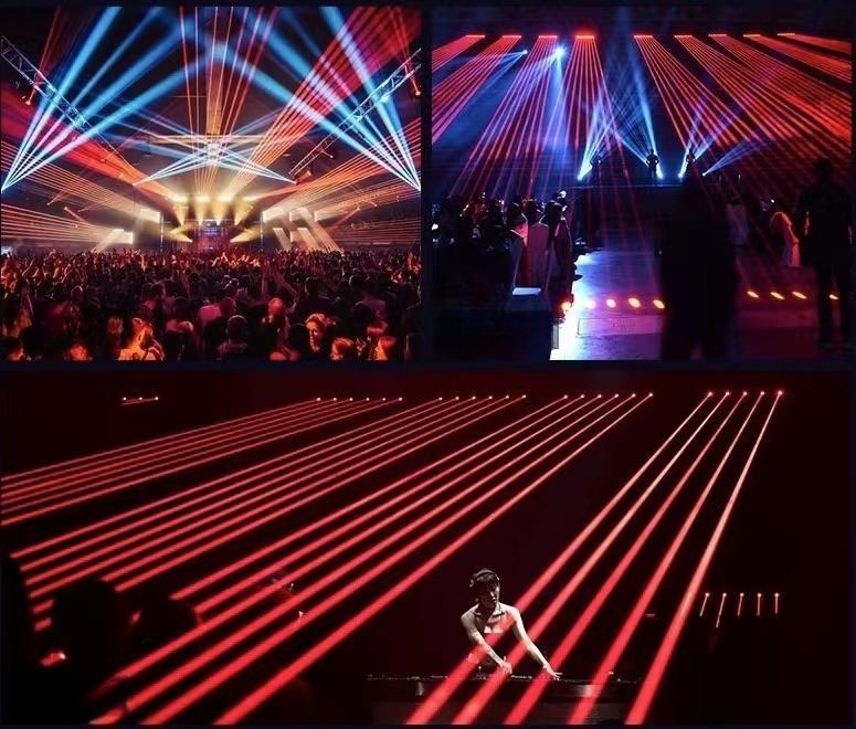 18 KG ATG 5eyes 40W/60W RGB Beam Moving Head Stage Laser Light for Bar DJ Club Disco LED 500W Stage DJ Lights