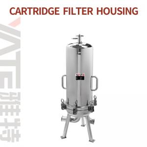 Wholesale 316 Ss Cartridge Filter Housing Stainless Steel 0.1 Micron Food Industry from china suppliers