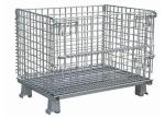 Hot Dip Galvanized Steel Wire Mesh Storage Cage For Transport 1000 X 800 X 840mm