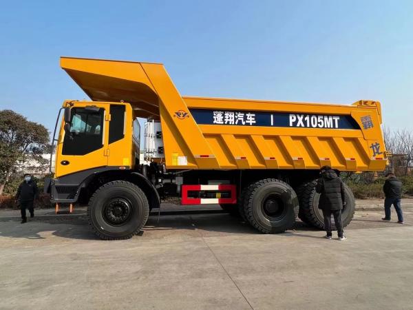 Mining Dump Truck PX95 FAST Gearbox Weichai Engine 530hp 6×6 Full Drive