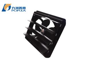 Wholesale Wall Mounted Square Exhaust Fan , Window Mounted Exhaust Fan With Louver from china suppliers