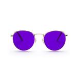 Colored Women Men Fashion Sunglasses,Round Sun Glasses, Old Fashion Polarized