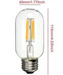 T45 E27 Edison LED filament Bulbs 2W 4W 6W 8W filament led bulb
