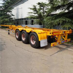 Wholesale 40 Feet Cargo Intermodal 12400mm Container Trailer Chassis from china suppliers