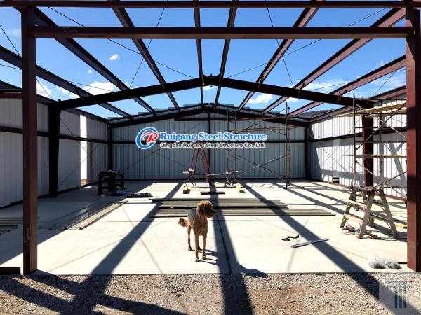 Galvanization Prefab Steel Frame Steel Structure Building Light Industrial