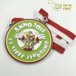 Free Sample Sport Custom Medal Personalized Fun Logo Carnival Christmas Catholic
