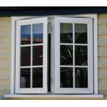 Stainless Steel Screen Netting Casement Windows With Air Insulation And Water