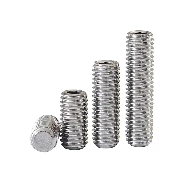 Wholesale DIN913 Hexagon socket set screws with flat point from china suppliers
