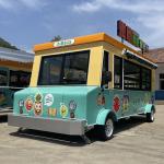 Battery Pack Powered Multipurpose Catering Truck for Candy Fruits Nuts and