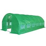 Polytunnel Walk In Greenhouse UV Protective With Polythene Cover