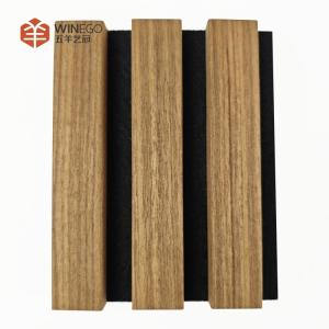 Wholesale Luxurious Wood Slat Acoustic Panel Elegant And Efficient Sound Solution from china suppliers