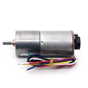 Wholesale 6v 12v 25mm Brushed DC Gear Motor Encoder JGA25-370B High Torque 25mm Brushed DC Gear Motor from china suppliers