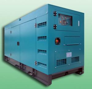 China Open / Silent 100KVA Diesel powered portable generator set , diesel backup generators on sale