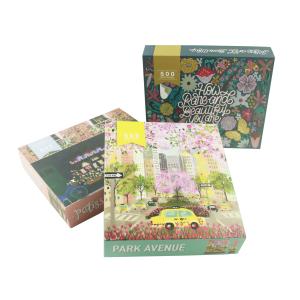 Wholesale Custom Kids Adult Paper Jigsaw Puzzle 500 1000 Pieces Gift Jigsaw from china suppliers