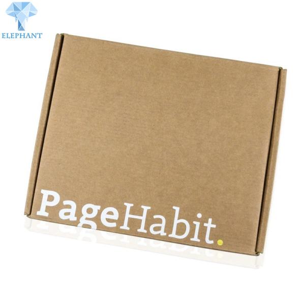 Custom Printing Matt Pack Flat Diecut Folding Corrugated Personalised Packaging