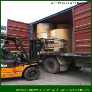 Wholesale Art paper, coated art paper, c2s paper, coated paper, two sides coated art paper from china suppliers