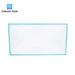 White Kraft Paper Handle Bags 0.22mm Thickness Rectangle Shape