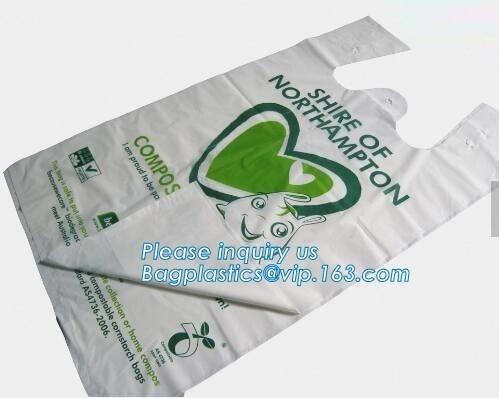 cornstarch biodegradable bag, dog waste bag, compostable bag for home and